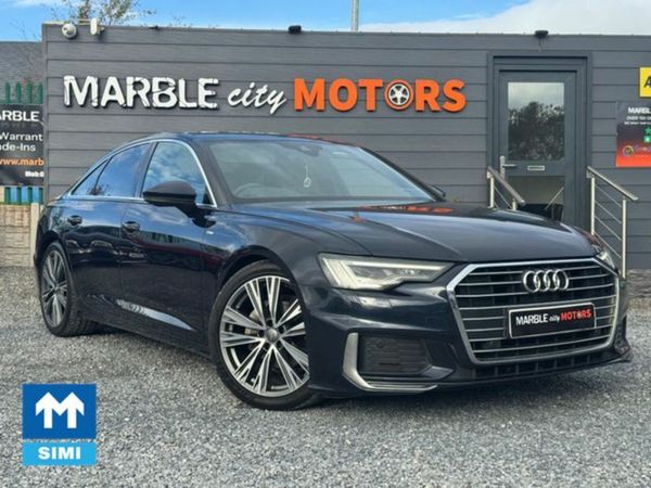 Audi A6 Saloon, Diesel, 2019, Blue