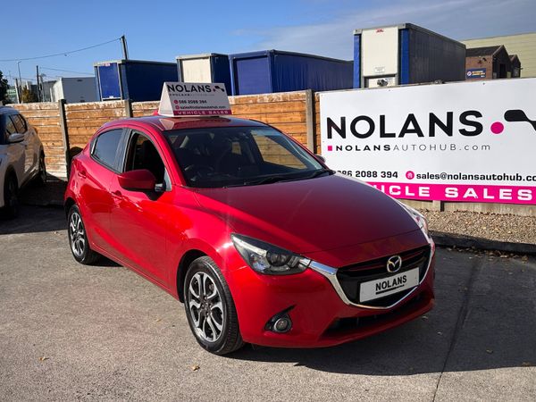Mazda Demio Hatchback, Diesel, 2016, Red