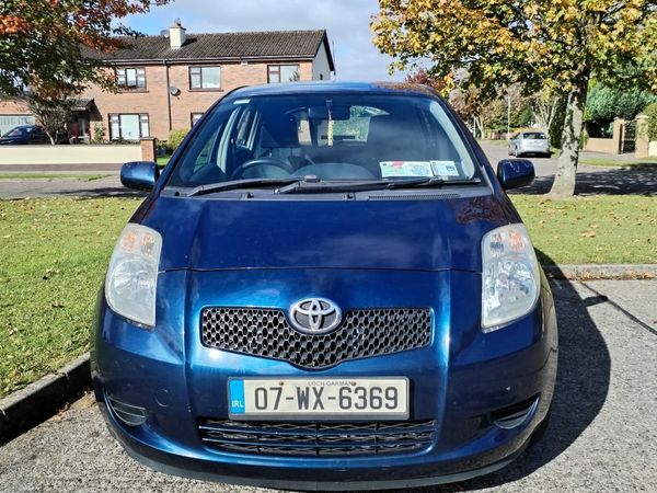 Toyota Yaris Hatchback, Petrol, 2007, Blue