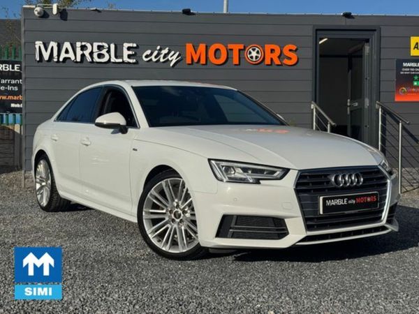 Audi A4 Saloon, Diesel, 2018, White