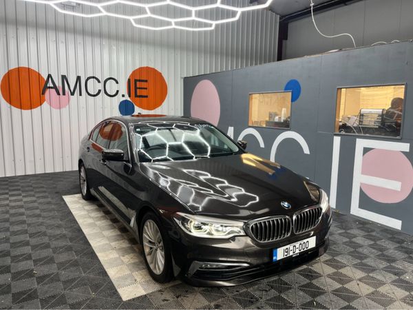BMW 5-Series Saloon, Petrol Plug-in Hybrid, 2019, Brown