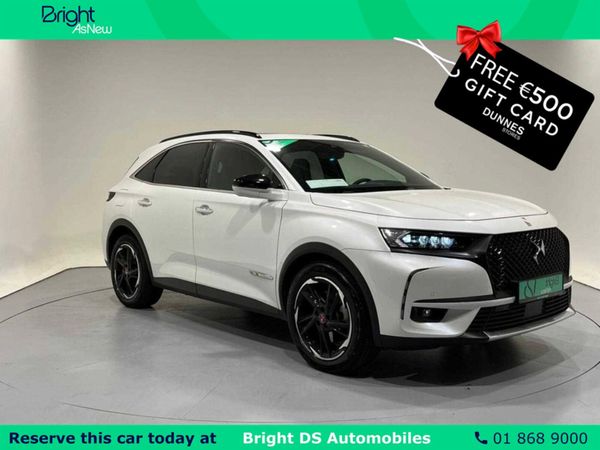 DS Automobiles DS 7 MPV, Petrol Plug-in Hybrid, 2022, White