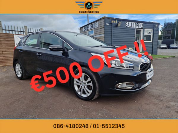 Kia Ceed Hatchback, Diesel, 2014, Black