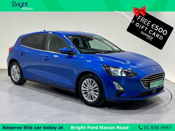 Ford Focus Hatchback, Petrol, 2022, Blue