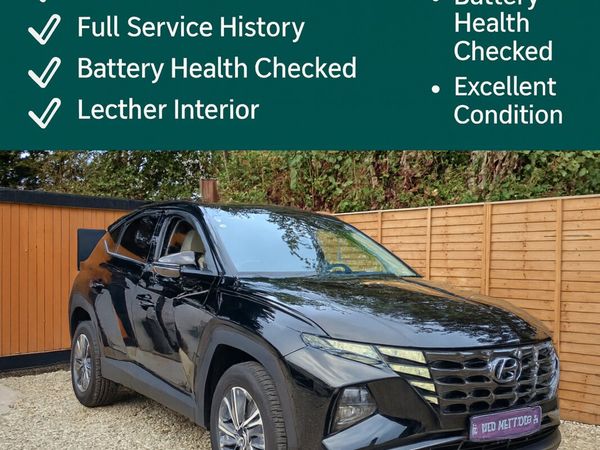 Hyundai Tucson SUV, Petrol Hybrid, 2021, Black