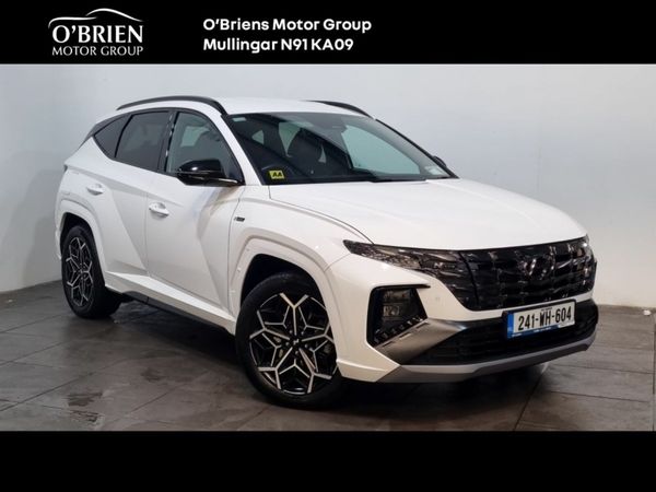 Hyundai Tucson SUV, Petrol Plug-in Hybrid, 2024, White