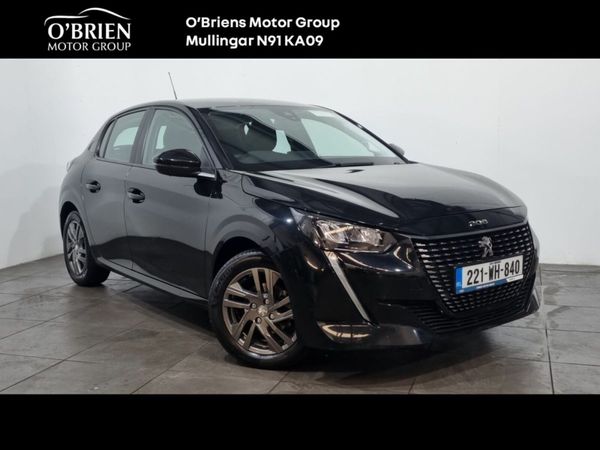 Peugeot 208 Hatchback, Petrol, 2022, Black