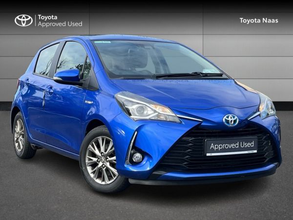 Toyota Yaris Hatchback, Petrol Hybrid, 2018, Blue