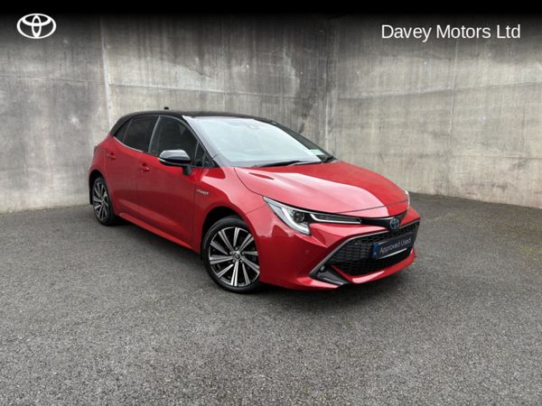 Toyota Corolla Hatchback, Petrol Hybrid, 2021, Red