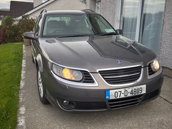 Saab 9-5 Estate, Petrol Hybrid, 2007, Beige
