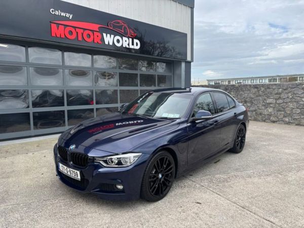 BMW 3-Series Saloon, Petrol Plug-in Hybrid, 2017, Blue