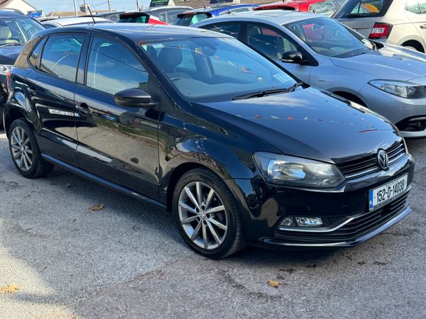 Volkswagen Polo Hatchback, Diesel, 2015, Black