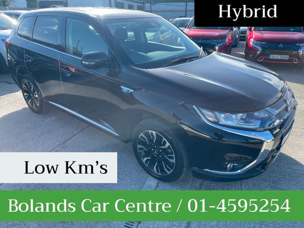 Mitsubishi Outlander SUV, Petrol Plug-in Hybrid, 2018, Black