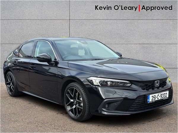 Honda Civic Hatchback, Petrol Hybrid, 2025, Black