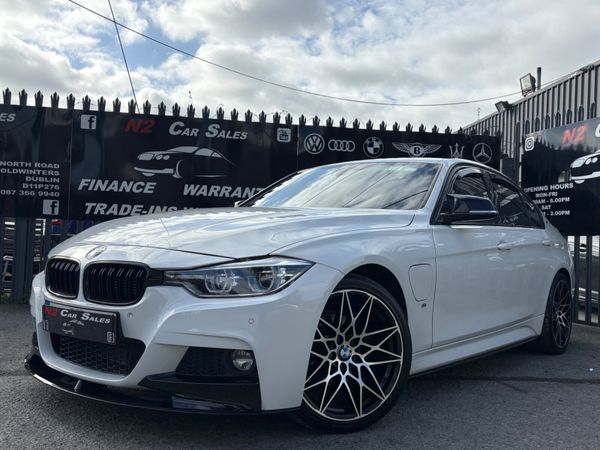 BMW 3-Series Saloon, Petrol Plug-in Hybrid, 2017, White
