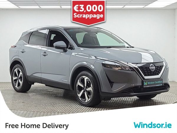 Nissan Qashqai MPV, Petrol, 2023, Grey