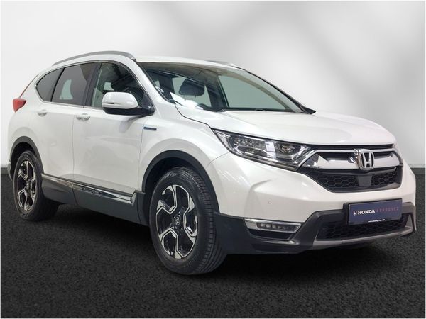 Honda CR-V Estate, Petrol Hybrid, 2020, White