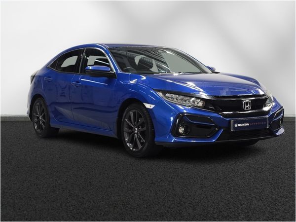 Honda Civic Hatchback, Petrol, 2021, Blue