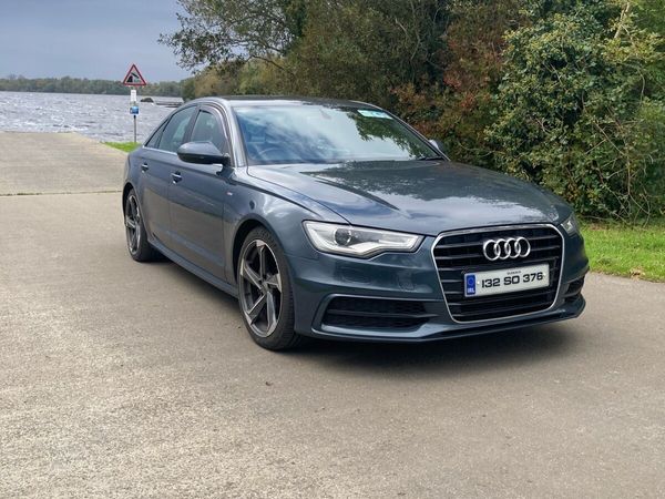 Audi A6 Saloon, Diesel, 2013, Blue