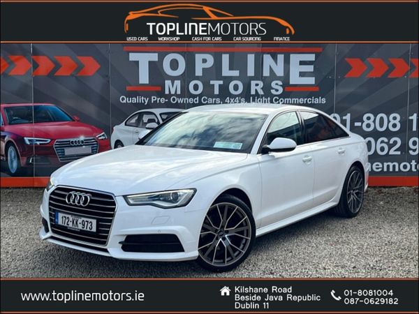 Audi A6 Saloon, Diesel, 2017, White