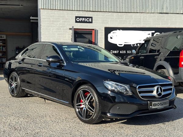 Mercedes-Benz E-Class Saloon, Petrol Plug-in Hybrid, 2018, Black