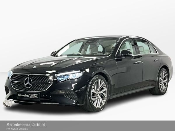 Mercedes-Benz E-Class Saloon, Diesel Hybrid, 2025, Black