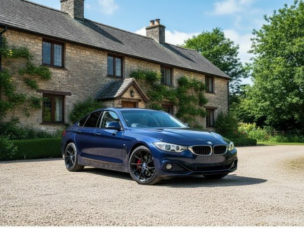 BMW 4-Series Hatchback, Petrol, 2014, Blue
