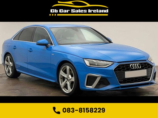 Audi A4 Saloon, Diesel, 2021, Blue