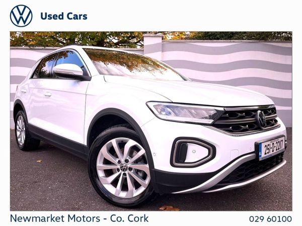 Volkswagen T-Roc SUV, Diesel, 2025, White