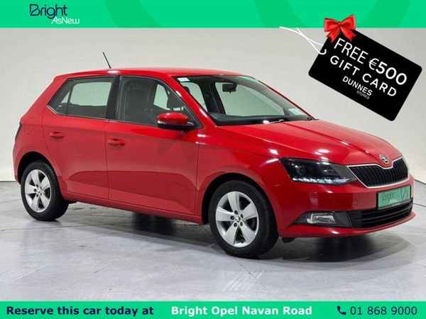 Skoda Fabia Hatchback, Petrol, 2018, Red