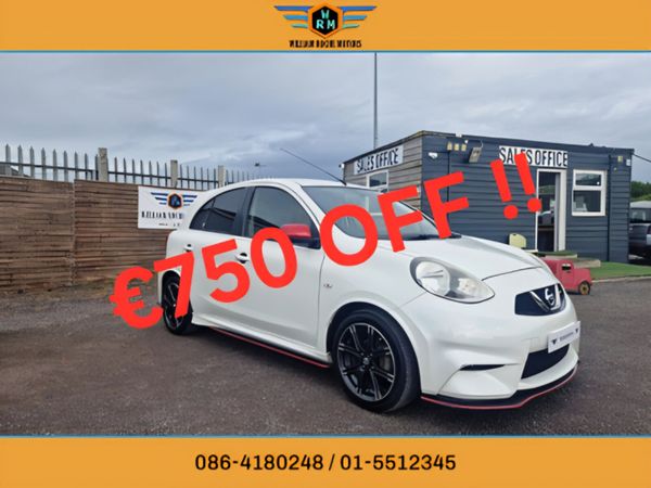 Nissan March Hatchback, Petrol, 2013, White