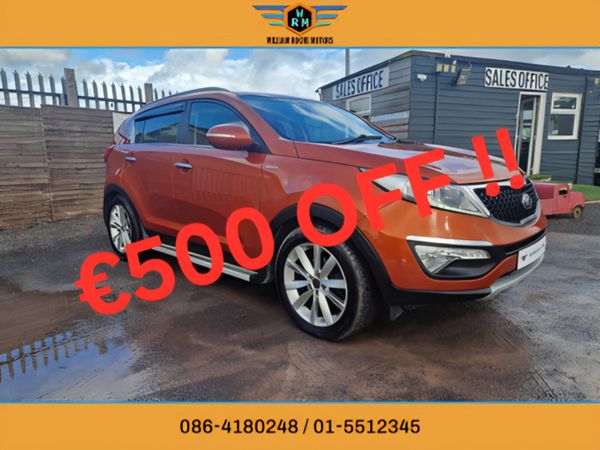 Kia Sportage MPV, Diesel, 2013, Orange