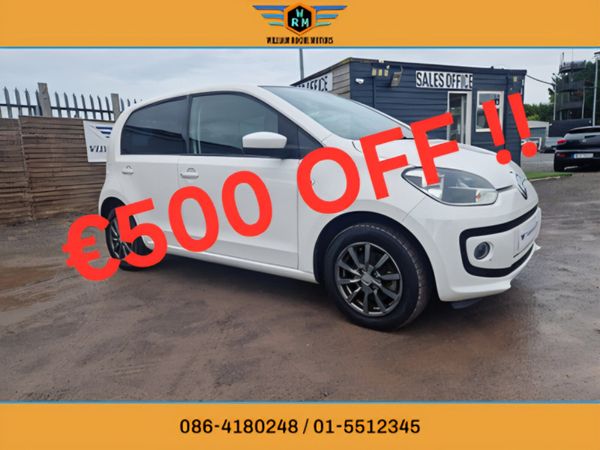 Volkswagen up! Hatchback, Petrol, 2015, White