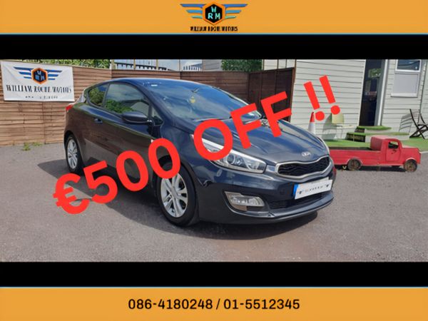 Kia ProCeed Hatchback, Petrol, 2016, Black