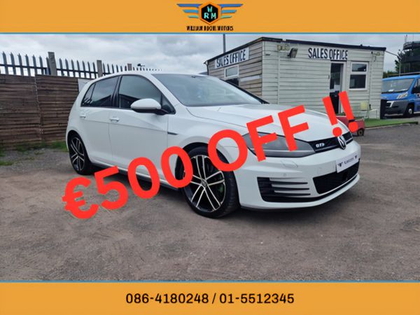 Volkswagen Golf Hatchback, Diesel, 2014, White