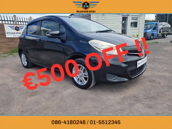 Toyota Vitz Hatchback, Petrol, 2012, Black
