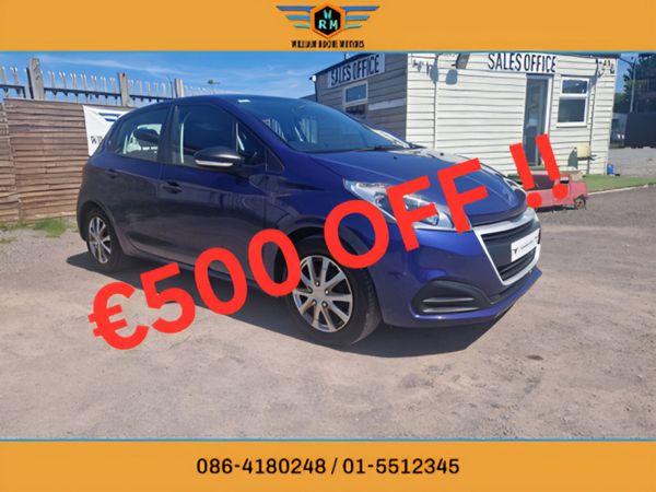Peugeot 208 Hatchback, Petrol, 2018, Blue