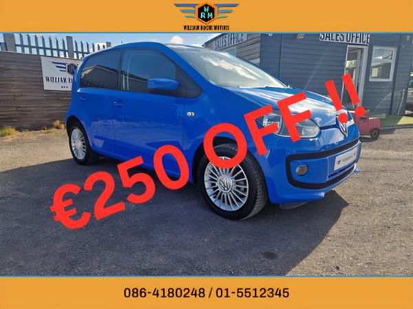 Volkswagen up! Hatchback, Petrol, 2014, Blue