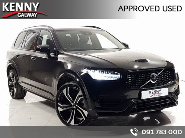 Volvo XC90 Estate, Petrol Hybrid, 2024, Black