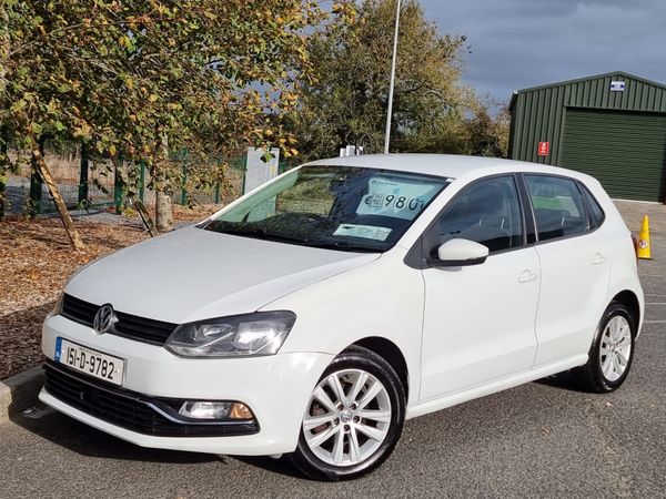 Volkswagen Polo Hatchback, Petrol, 2015, White