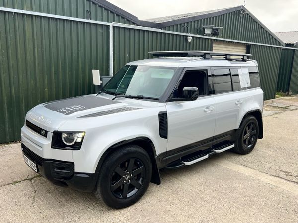 Land Rover Defender SUV, Diesel Hybrid, 2021, Silver
