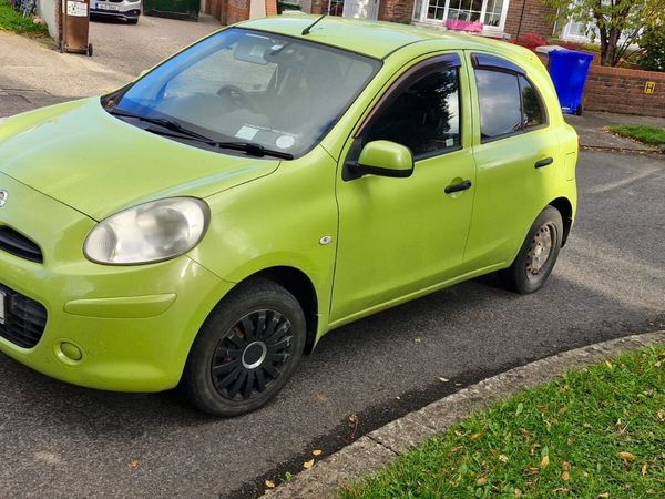 Nissan March Hatchback, Petrol, 2013, Green