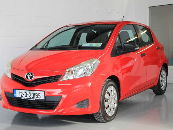 Toyota Yaris Hatchback, Petrol, 2012, Red