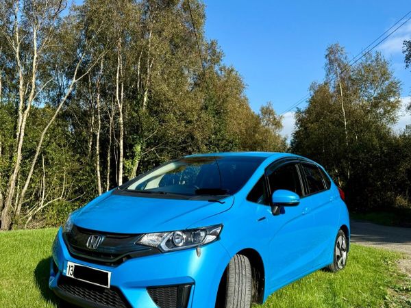 Honda Fit Hatchback, Petrol Hybrid, 2013, Blue