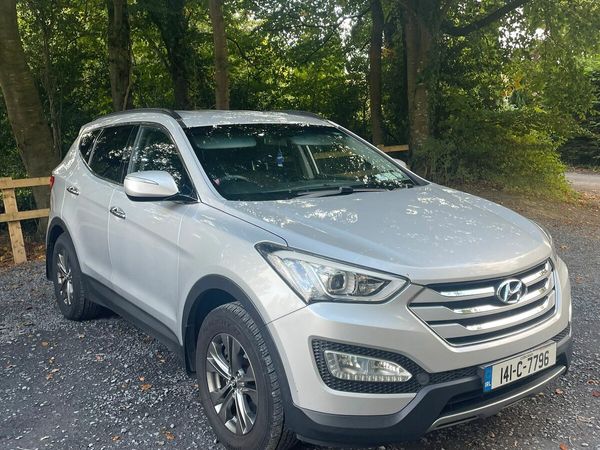 Hyundai Santa Fe SUV, Diesel, 2014, Silver