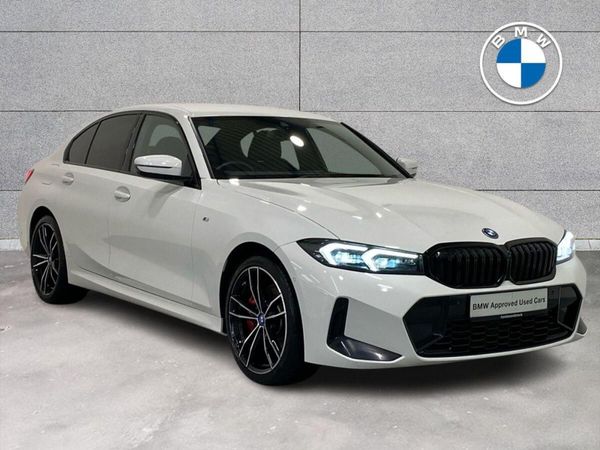 BMW 3-Series Saloon, Petrol Plug-in Hybrid, 2024, White
