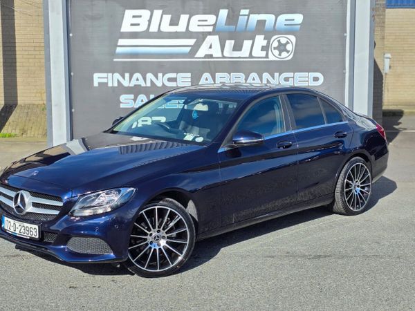 Mercedes-Benz C-Class Saloon, Diesel, 2017, Blue