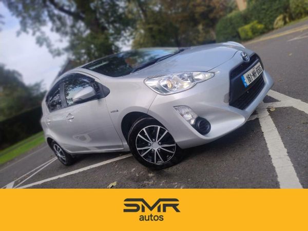 Toyota Aqua Hatchback, Petrol Hybrid, 2016, Silver