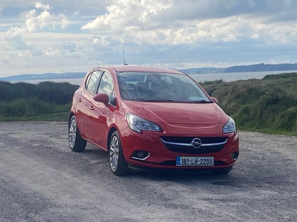 Opel Corsa Hatchback, Diesel, 2018, Red