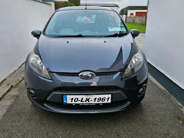 Ford Fiesta Hatchback, Petrol, 2010, Grey